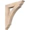 Ekena Millwork Thorton Traditional Smooth Bracket, Douglas Fir, 5 1/2"W x 34"D x 38"H BKT06X34X38THR01SDF - alternate 1